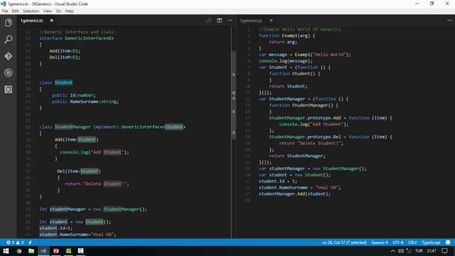 TypeScript Generics