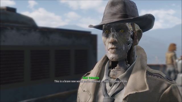 Companion Reactions, Railroad, Game Ending - Fallout 4 смотреть онлайн