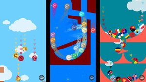 Simple Marble Race - Available on Android, iOS, Windows, Linux and Mac | Bouncy Marble