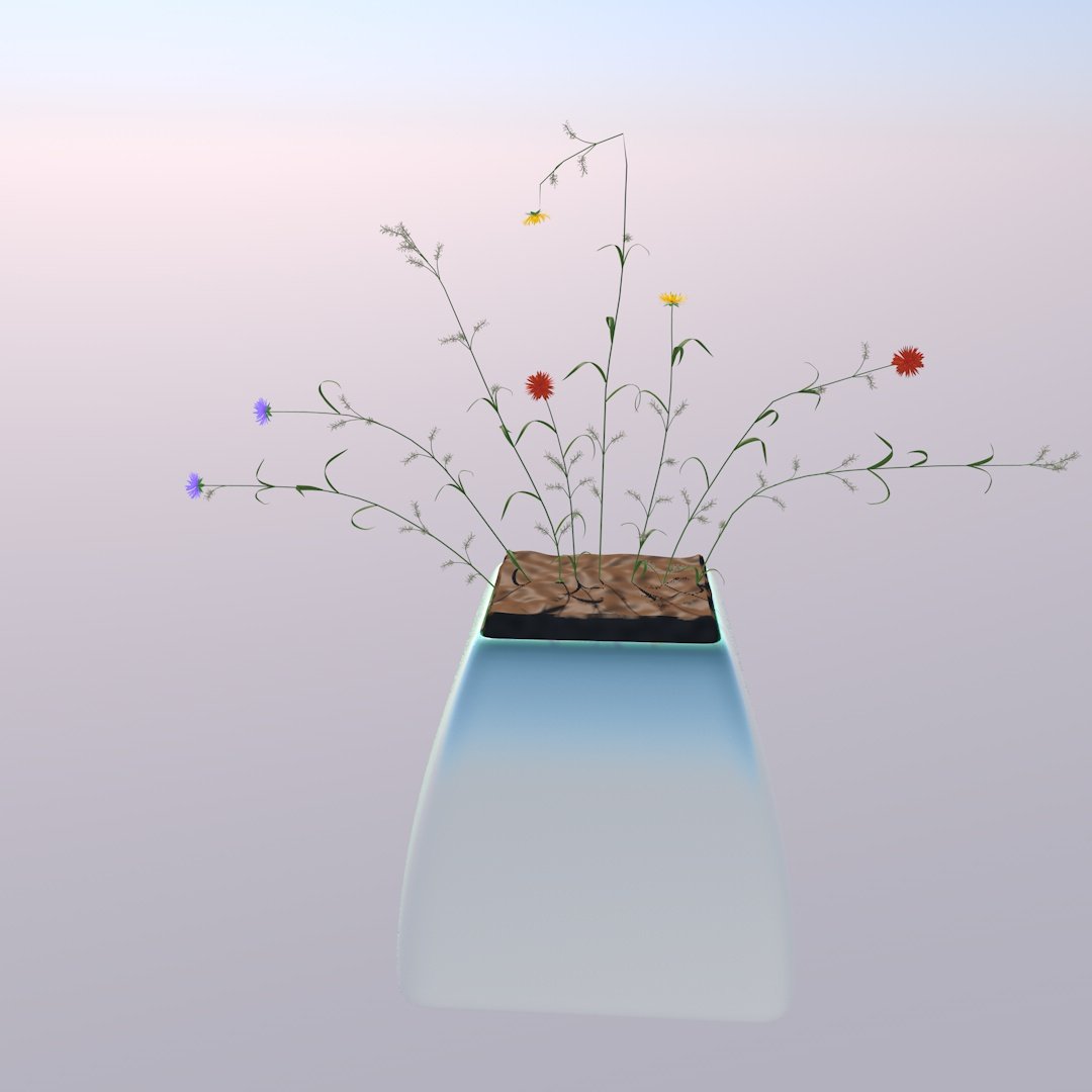 Flowers Drawing In C4D Tutorial