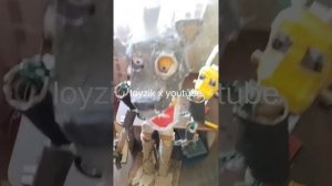 Пружинные замки робота-аниматроника Геннадия .Animatronic gena spring locks