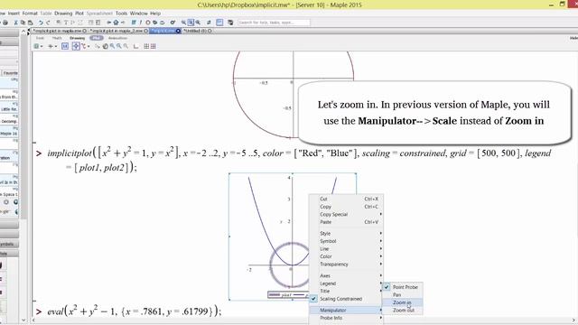 Maple implicit plot смотреть онлайн