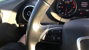 Как правильно завести машину с автоматом (роботом) в мороз на примере AUDI A3 SEDAN 2016