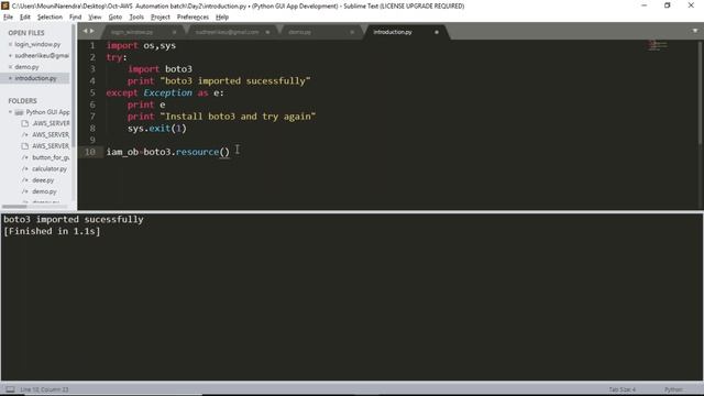 Automate AWS Infrastructure with boto3 смотреть онлайн