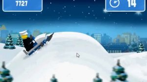 Лего Сити игра Зимний Трюк Полиции ( Lego City Winter Stunt Police )