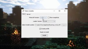 How to Download and Install Minecraft Fabric (1.17.1)