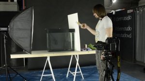 Предметная съемка под водой в аквариуме - бэкстэйдж и пояснения