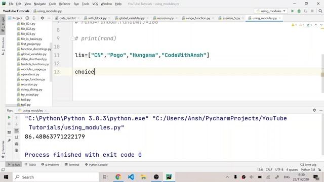 Using Modules in Python | Python for Absolute Beginners in English | #36