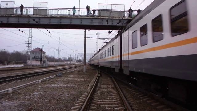 Новый ЭП2Д-0051 из Тулы прибывает в Серпухов на Москву смотреть онлайн