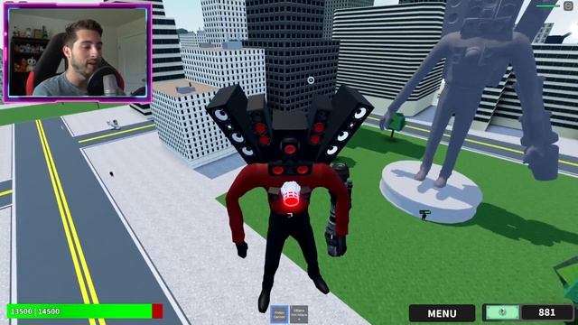 How to get TITAN SPEAKERMAN and SKIBIDI TOILET MORPHS in BATHTUB: WARFARE - Roblox смотреть онлайн