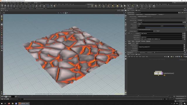 Houdini Procedural Texture Generation (Lava Stone) смотреть онлайн