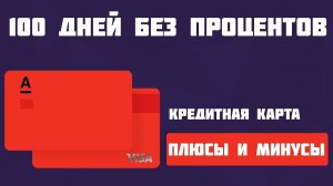 Плюсы и минусы кредитной карты Альфа-Банк «365 дней без %»
