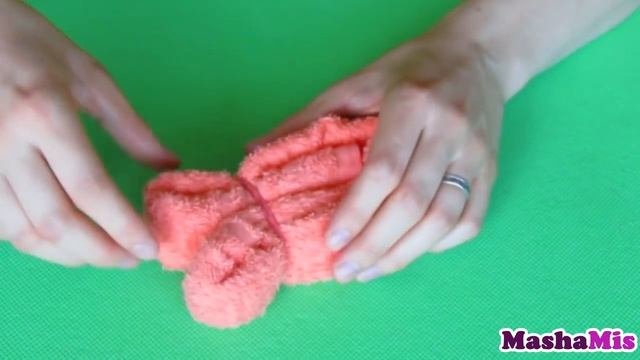 КАК красиво ПОДАРИТЬ ПОЛОТЕНЦЕ/ бабочка