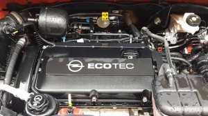 Работа двигателя Опель Мокка  А18XER после мойки