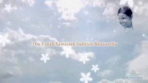 Мантра Мира. ЛОКА САМАСТА СУКХИНО БХАВАНТУ. В исполнении Аммы. 108 раз