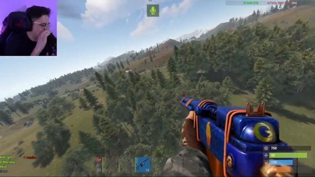 ElMariana y aldo_geo vuelan su Helicoptero (SALE MAL) | Rust BELLUM смотреть онлайн