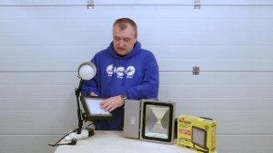 LED прожектор без пульсации света! Navigator NFL-02