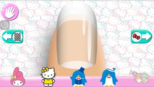 ? Маникюрный салон Хелло Китти. Игра для девочек. смотреть онлайн