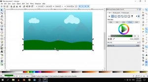 Inkscape tutorial: 2D Background for Platform or Running Game