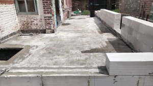Заливаю черновую стяжку под теплый водяной пол