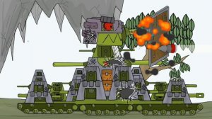 КВ-44  (Gerand) против КВ-44М  (HomeAnimations) - мультики про танки