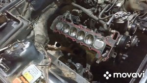 ремонт двигателя БМВ продолжается