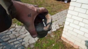 Lexus RX 300. задняя стойка меняем пыльник.