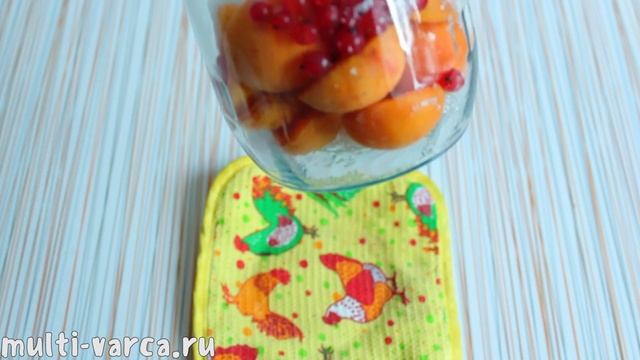 КОМПОТ ИЗ АБРИКОСОВ И СМОРОДИНЫ НА ЗИМУ смотреть онлайн