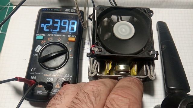 Электронная нагрузка на lm358 , схема в описании