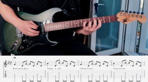 Heavenly - Cigarettes After Sex [ Guitar Playalong × TAB × FX setting ]