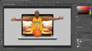 Photoshop Tutorial - Poster Over Layer Mask in a Short Time