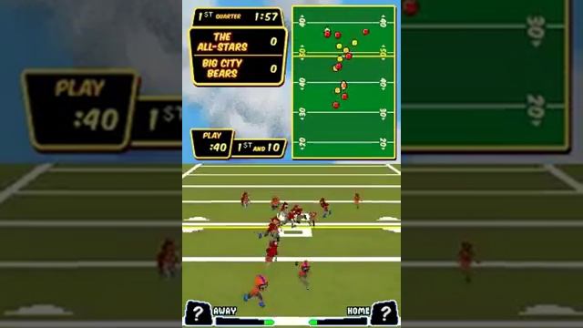 Nintendo DS ► Backyard Sports ► Rookie Rush