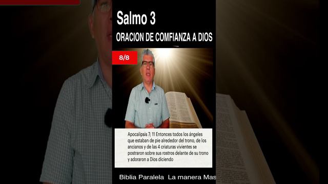 Salmo 3 Oracion De confianza A Dios,  8 de 8,  #religion #bíblia #cristianismo