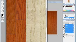 делаем текстуру ламината в фотошопе