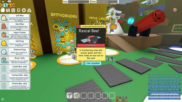 Lp. От Нуба До Про #19 КУЧА ОДАРЁННЫХ ПЧЁЛ И 39 СЛОТ Я СТАЛ МОЩНЫМ • Bee Swarm Simulator Roblox смотреть онлайн