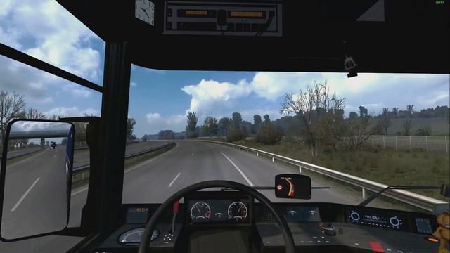 ETS2 1.36 Renault AE Magnum Montpellier - La Rochelle смотреть онлайн