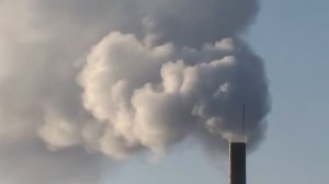 Дым из трубы при минус 35