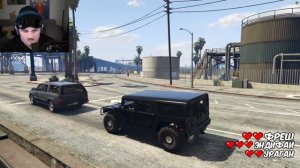 GTA 5 ГОРОДСКАЯ МАСКИРОВКА - ХАХА ЗАТРОЛЛИЛ АНДРЕЯ БОТОМ ЗА БОМЖА! БУДЬ КАК БОТ И ВЫИГРАЙ!