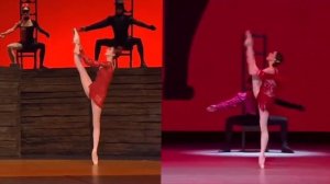 Carmen: Vishneva - Zakharova (Split Screen)