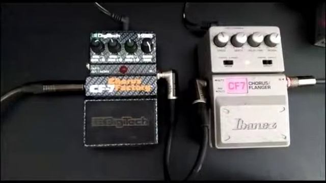 Digitech CF-7 & Ibanez CF7 смотреть онлайн