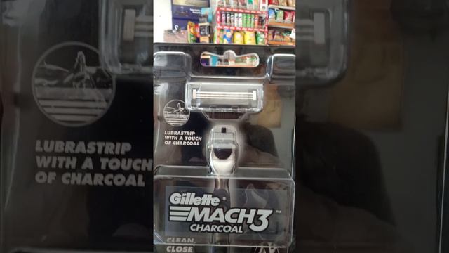 Gillette Mach 3 charcoal, new razor launch. New concept charcoal Razor. смотреть онлайн