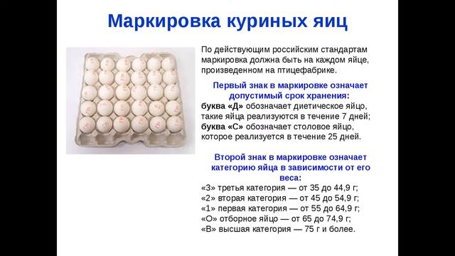 маркировка на куриных яйцах смотреть онлайн