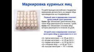 маркировка на куриных яйцах