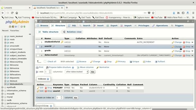 error creating foreign key on user_id (check data types)