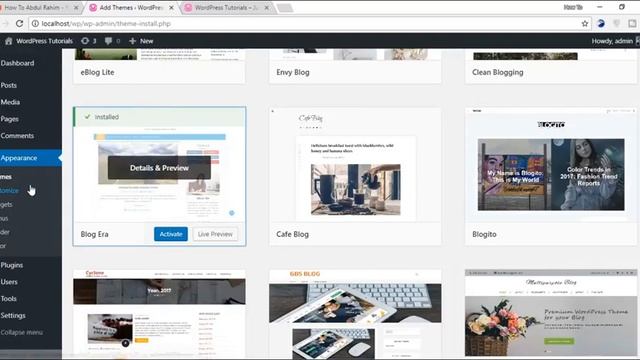 How to Install WordPress themes and plugins in Urdu by How to Abdul Rahim