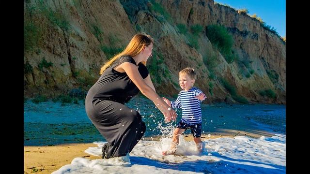 Семейная фотосессия на море. Одесская обл. Черноморск Гостевой семейный клуб ЭКОДАЧА смотреть онлайн