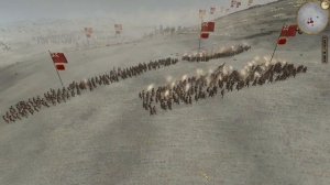 Тактика пехотного полка в Total war.