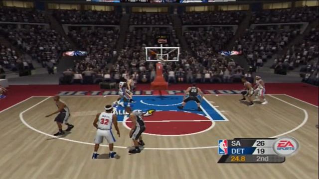 PS2 - NBA Live 2005 - GamePlay 4K:60FPS
