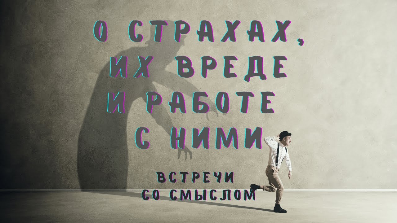 Вместе не страшно! #ВстречиСОсмыслом О работе со страхами. #АннаШихова #ОльгаКня