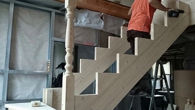 ЛЕСТНИЦА С ДВУМЯ КРУГЛЫМИ СТУПЕНЬКАМИ смотреть онлайн